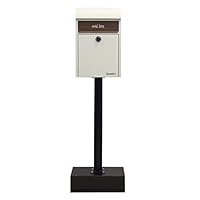 モジュ MOJYU スタンドポスト Gilda グレー SDM-013 Amazon.co.jp: 【名入れステッカー対応】ポスト ジルダ(グレー